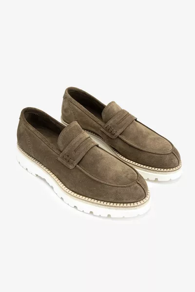 Franceschetti Herren Nerz Loafer Schuhe
