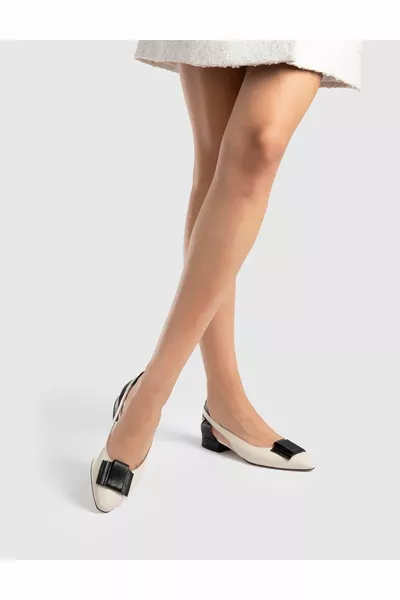 Katyin Sandali Beige Donna In Vera Pelle