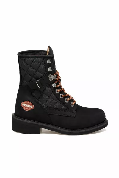 New Worker Stivali in pelle unisex neri