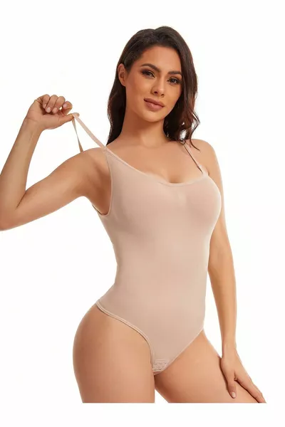 كورسيه صدر مضغوط على الفور مع خطاف سفلي وزرار كبس لتقليل وشد الجسم