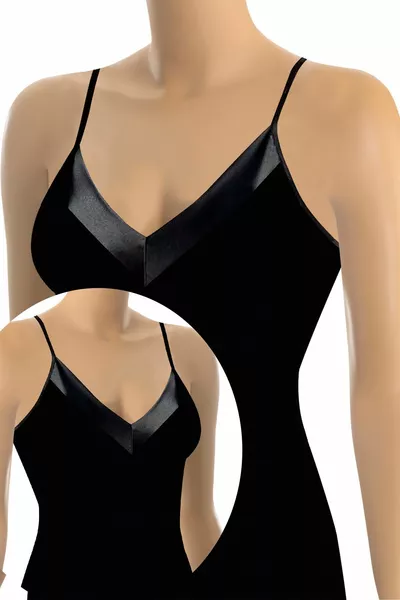 Dames Dunne Bandjes 2-Packs Viscose Satijnen Hals Tanktop