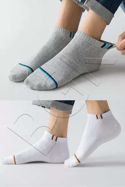 Unisex 5-Pack Sport Ankle Socks