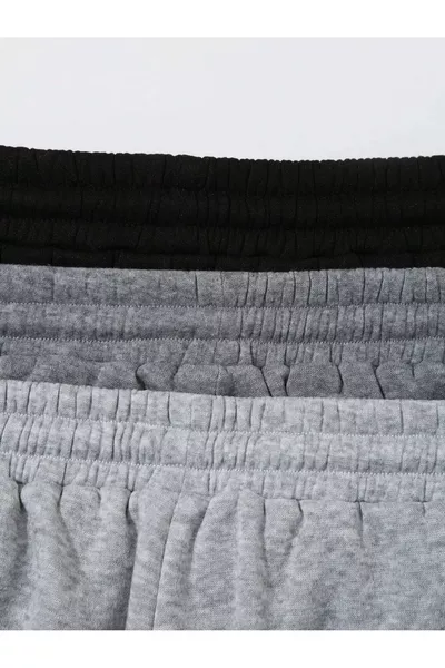 3-Pack Unisex Plus Size Sweatpants - Jogger Sweatpants