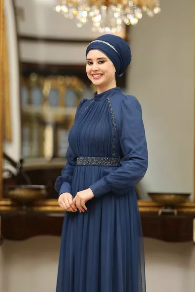 أسطورة زائد حجم فساتين السهرة الحجاب