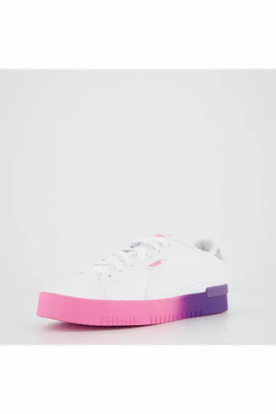 Jada Star Glow Jr PUMA Бело-клубничные кроссовки 