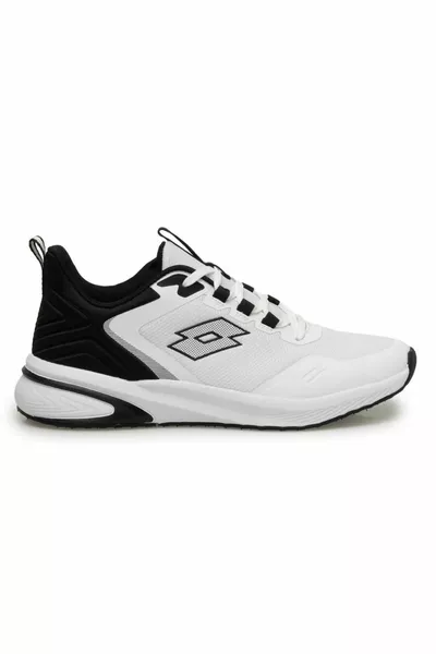 Мъжки бяло-черни обувки за бягане и тренировки Finn 4fx