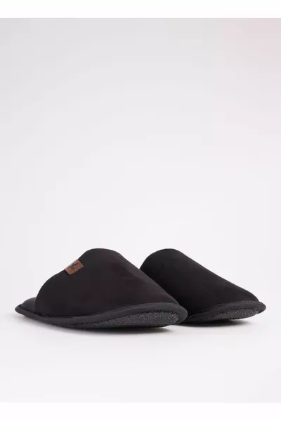 شباشب منزل الرجال الأسود ديفان