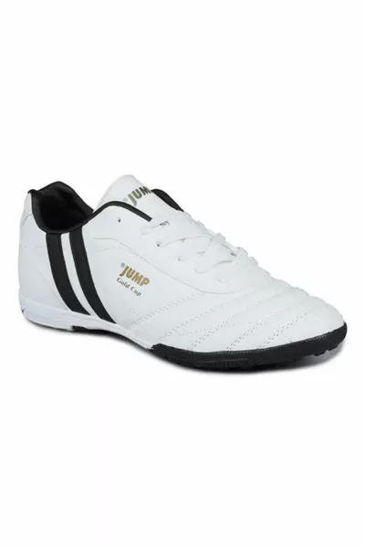  أحذية كرة القدم Astroturf البيضاء أحذية كرة القدم أبيض