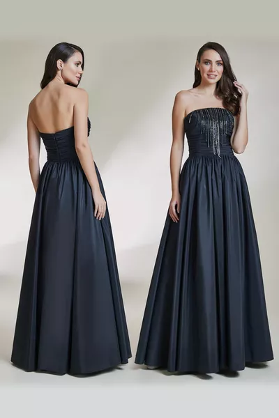 فستان سهرة -أسود