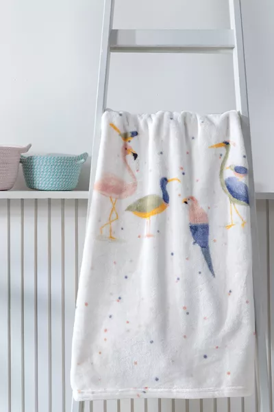 Nuala Wellsof Babydecke - Nilgrün