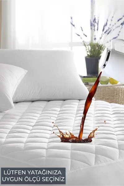 Kapitone Fitted Waterdichte Volledige Rand Matrasbeschermer | Eenpersoons, Tweepersoons, Kingsize, Baby, Kinder