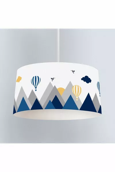 Suspension pour chambre d'enfant et bébé à motif de ballon 