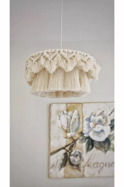 Естествен бохемски полилей, рустик полилей, юта полилей, разхвърлян полилей, ръчно изработен полилей, макраме полилей