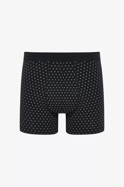 Мъжки памучни боксерки Black Point, комплект от 3, многоцветни