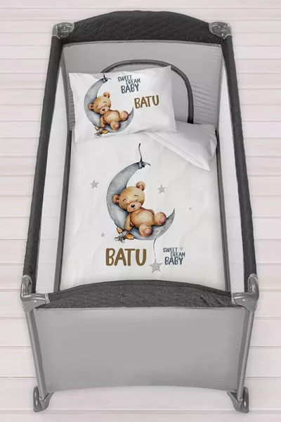 Personalisierte  Parkbett Bettwäsche-Set