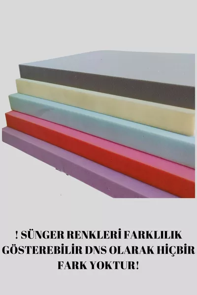 Éponge orthopédique de  DNS avec différentes options de tailles de 5 cm. 1 pièce avec différentes options de tailles