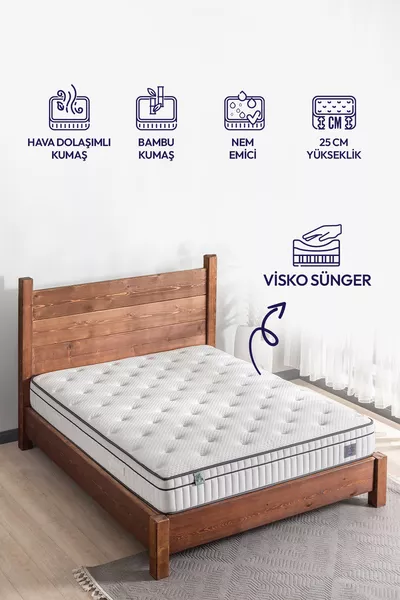 سرير سليب بيبول ثلاثي الأبعاد بالتفاف البامبو أوليفيا فيسكو