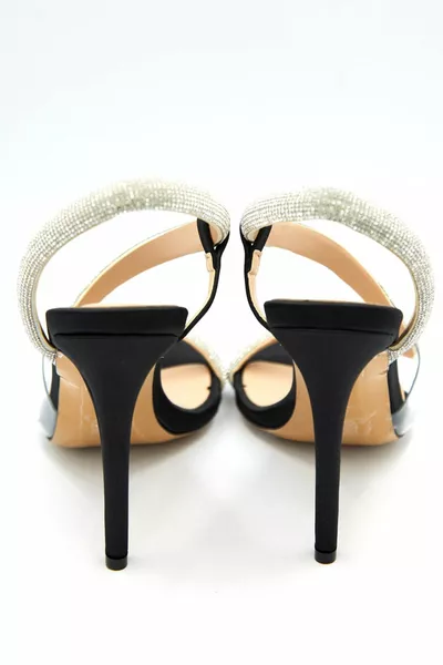 نسائي ماسي كعب مرصع بحجر