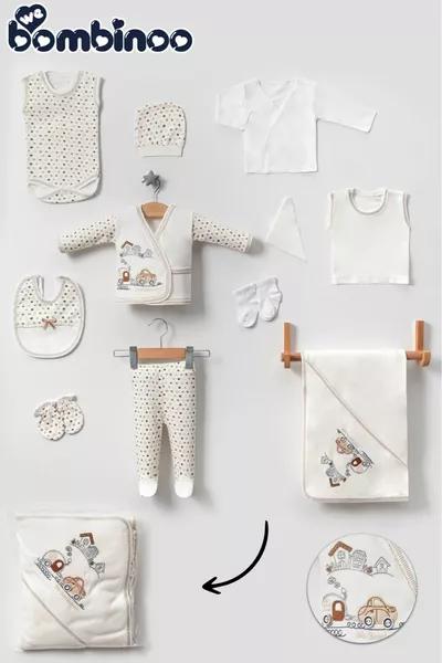 Детский вагон Поезд  предметов Выход из больницы Новорожденный Зибын Набор Кофе