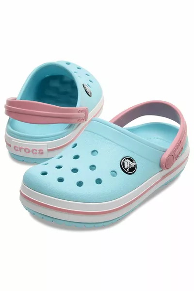 Crocband Clog K Kids Blauwe Casual Stijl Pantoffels 