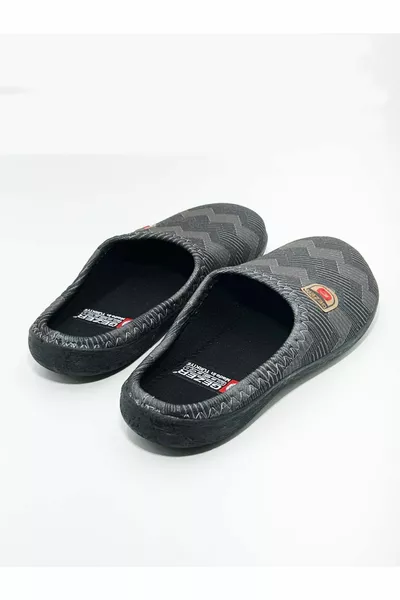 الرجال الشتاء قابل للغسل المهر / حزمة النعال منزل منقوشة ملونة