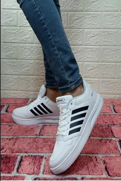 BASKETS DÉCONTRACTÉES SOUPLES, EXTENSIBLES ET CONFORTABLES POUR FEMME