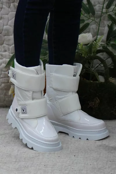 .K. دولسي التشريحية الدافئة بطانة غير زلة أحذية الفتيات الوحيدة