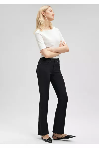Molly Jeans Casual Nero 