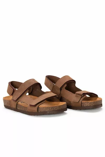 Anetta Genuine Nubuck Leather Sandals 