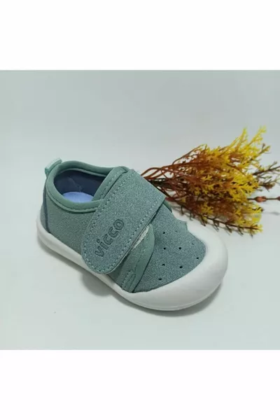 Blue - Unisex Baby Yellow Phoenix First Step Shoes