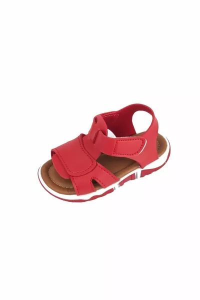 Strap Red Unisex Kids Sandals
