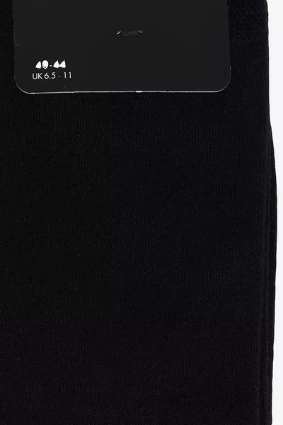 جوارب واحدة من الخيزران الأسود للرجال