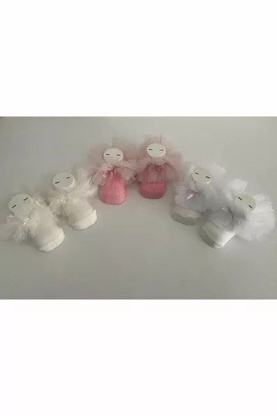 Baumwolle Neugeborenes - Baby Mädchen Tüll Accessoire Socken 3 Stück