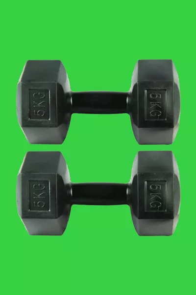 2 Stück x 5 kg Moccadiamond 2 Stück x 5 kg Hantelset Bodybuilding Tool  kg