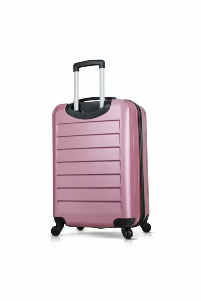 روبي ABS حجم المقصورة حقيبة ذهبي وردي