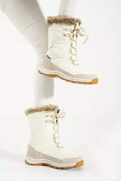 Usoa Waterproof Beige Outdoor Damen Stiefel