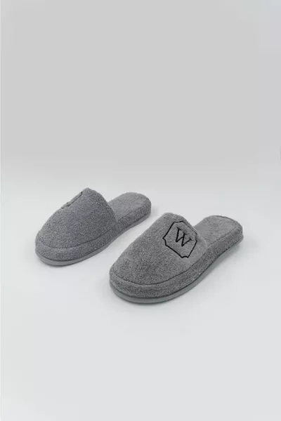 W رسالة منشفة حمام سبا هوم فندق الأمومة النعال نعال نعل سميكة