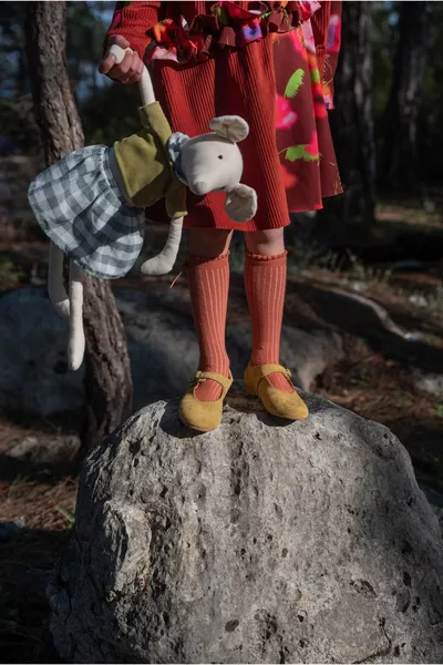 Ballerine en daim moutarde Ballerine Ballerine Ballerine