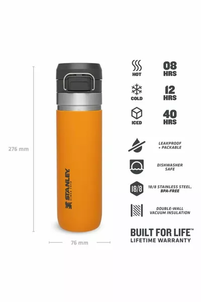 Unisex Thermos The Quick Flip Water Bottle .7l/oz
