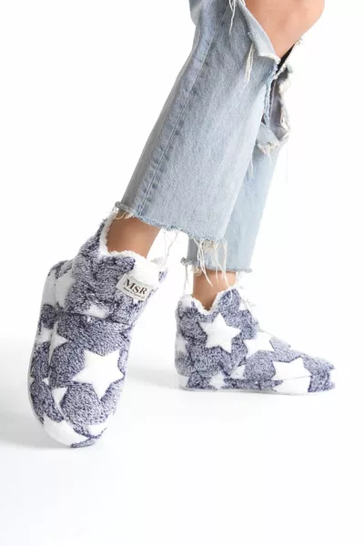 Pantalone confortevole da donna in pelle scamosciata di lana