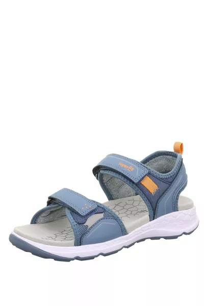  Flache Sandalen für Jungen, Blau