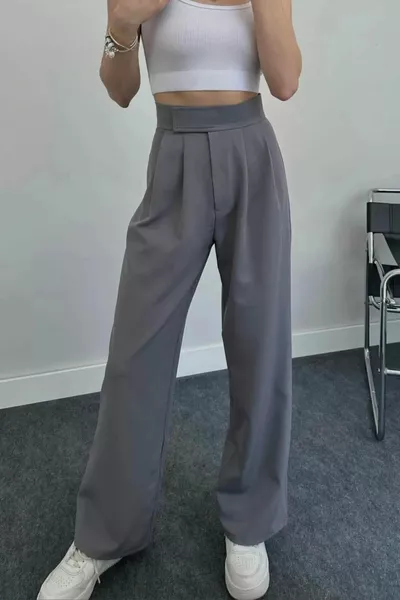 Line Damen Lycra Velcro Velcro Palazzo Hose