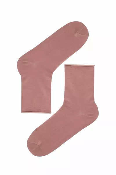 Pink Simple 4-Pack Socket Socks