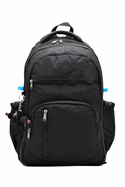 Kırinkıl водонепроницаемая ткань черного цвета большого размера унисекс школьный рюкзак и дорожная сумка // 