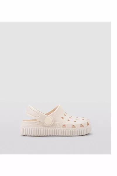 SUN MC IVORY/IVORY COLOR CHILDREN'S SANDALS-SLIPPERS