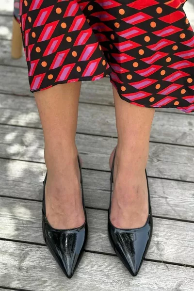 Sophie Tacchi bassi in vernice nera (4 cm) Tacchi classici