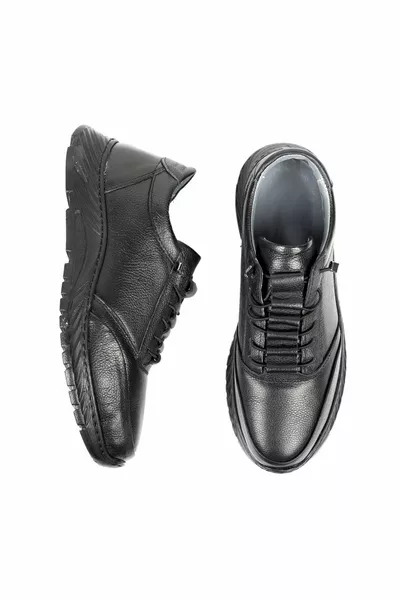 Interieur Exterieur Echt Leer Comfort Sole Ultra Orthopedische Casual Herenschoenen bva-9