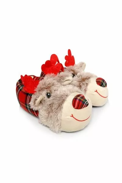 Cerf Femme, Serveuse Animal Panduf Gris /