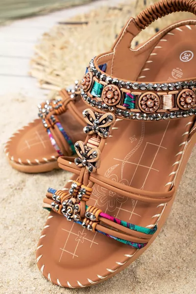 مارينا التشريحية غوجا أزياء الحجر عارضة المرأة الصنادل