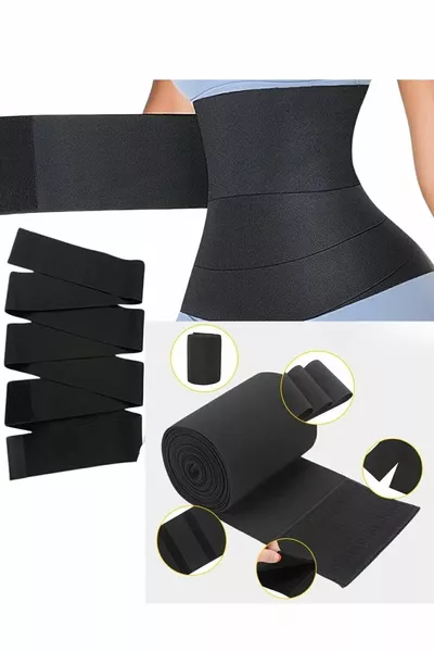 Waist Trainer 4mt Bauchformer Straffender Taillenkorsett Gürtel zur Gewichtsreduktion